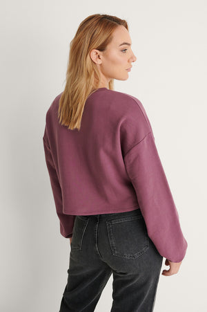 The Cropped Chunky Sweater