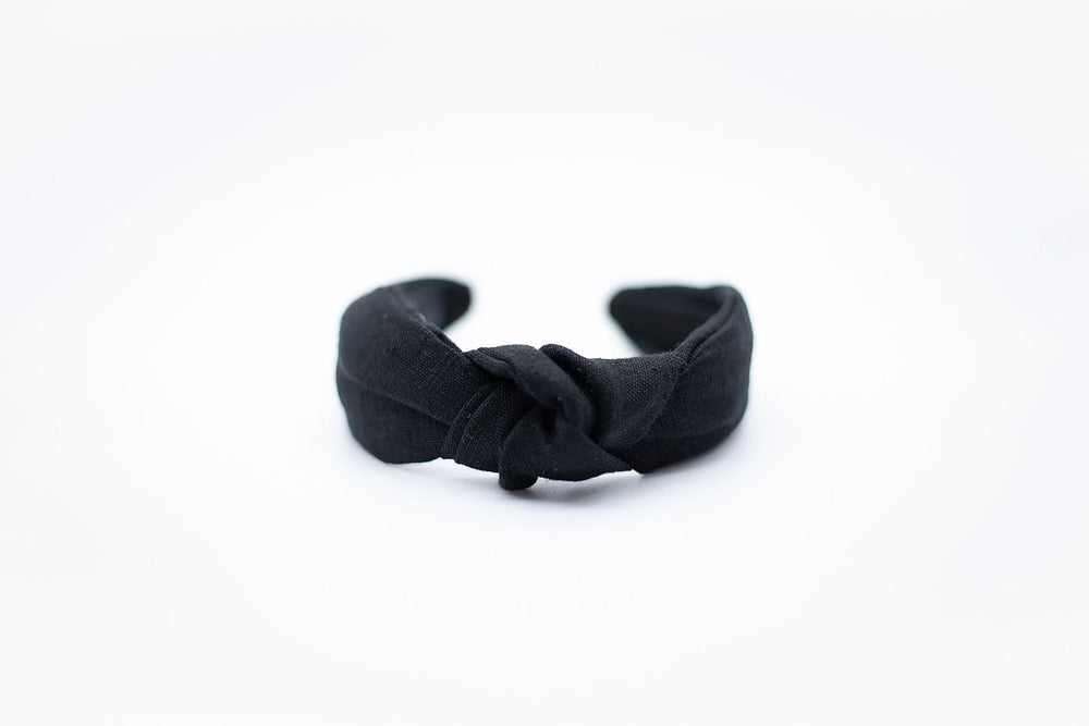 
                
                    Charger l&amp;#39;image dans la galerie, Linen Knotted Headband
                
            